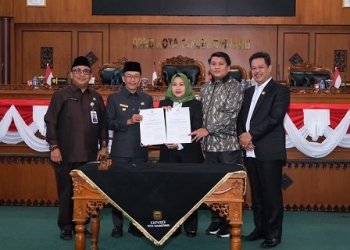 Pj Wako dan Pimpinan DPRD Tanjungpinang Tandatangani Nota Kesepakatan KUA-PPAS TA 2024