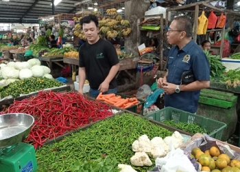 Ketua Komisi II Sidak ke Pasar Bincen, Harga Cabai Mulai Stabil Tapi Masih Tinggi