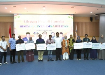 Bentuk Ikhtiar, Roby Gaungkan Semangat Kolaborasi Wujudkan Disabilitas Sejahtera dan Peduli Lansia