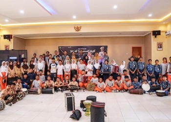 Menjadi Generasi yang Menjaga Warisan Budaya, Disbudpar Adakan Pelatihan Musik Tradisi Anak