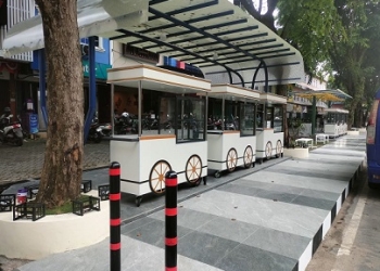Kawasan Kuliner Bincen Telah Rampung, Siap Dioperasikan Puluhan Pedagang Tanjungpinang