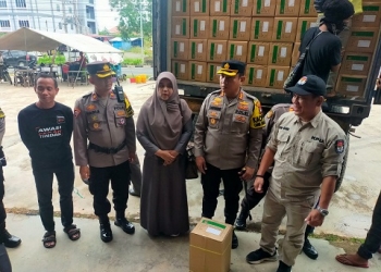 170.699 Surat Suara Pemilu Berada di Gudang Logistik KPU Tanjungpinang