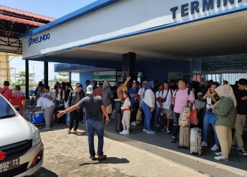 Akomodir Lonjakan Penumpang, Pelabuhan SBP Terapkan Satu Jalur Pintu Keluar Masuk