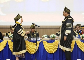 Prof Soerya Respationo Dikukuhkan sebagai Guru Besar Ilmu Hukum Tata Negara Uniba