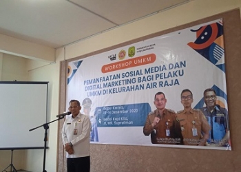 Workshop UMKM Pemanfaatan Medsos, Bambang Sebut Buat Konten untuk Promosi Produk Lokal