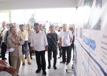 Tinjau Proyek Bernilai Rp740 Miliar, Pesan Suharso Gunakan Konsep Smart City