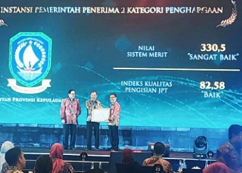 Pemprov Kepri Sabet Dua Penghargaan Bergengsi di Anugerah Meritokrasi 2023