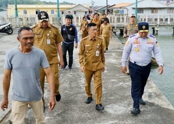 Respon Keluhan Warga, Hasan Tinjau Kondisi Pelantar Senggarang: Akan Direvitalisasi