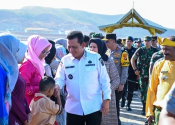 Kunker Gubernur Tinjau Proyek di Tambelan, Ansar Ajak Masyarakat Dukung Pembangunan 2024