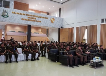 Memaksimalkan Kinerja Kejaksaan, Kejati Kepri Adakan Rapat Paripurna