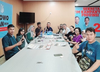 Pastikan 02 Menang Satu Putaran Prawiro Profesional Kepri Gelar Rapat Konsilidasi