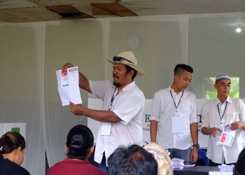 Paslon Prabowo-Gibran Peroleh Suara Terbanyak di TPS 02 Tempat Gubernur Kepri Nyoblos