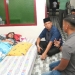Besuk Staf KPU yang Sakit, Danlanud RHF Beri Semangat dan Motivasi