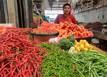 Jelang Ramadhan, Harga Cabai Pasar Bincen Tembus Rp98 Ribu per Kilogram