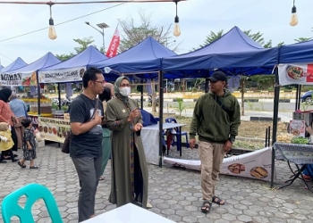 Warga Antusias Datangi Bazar Ramadan, Riany: Yang Berjualan Didominasi UMKM Binaan Disdagin