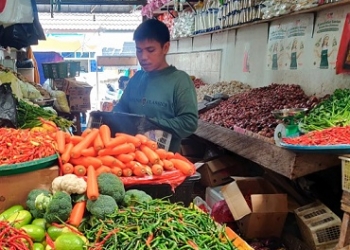 Sepekan Pasca Lebaran, Harga Sejumlah Komoditas Bumbu Dapur di Pasar Bincen Masih Tinggi