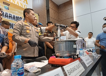 Polresta Tanjungpinang Musnahkan 649 Gram Sabu dan 674 Ekstasi, Tersangka Sebut Dapat dari Napi Lapas