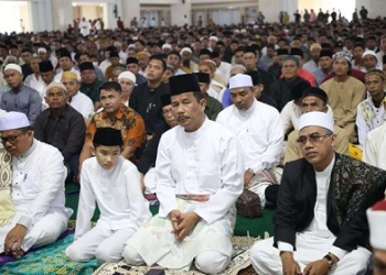 Khidmatnya Pelaksanaan Shalat Idul Adha 1445 H/2024 M Kota Batam
