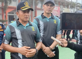 BPBD Bintan dan Lapas Narkotika Simulasi Kebakaran