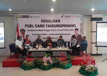 Disdagin Tanjungpinang Sosialisasikan Penggunaan Fuel Card