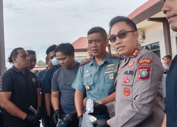 Polres Musnahkan 749,99 Gram Sabu Hasil Tangkapan Lanal Bintan