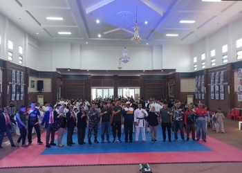 Dibuka Bupati Karimun, Ratusan Atlet Karate Berlaga di Kejuaraan FORKI 2024