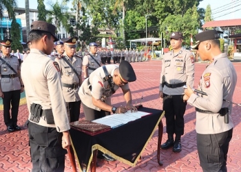 Tiga Kasat dan Dua Kapolsek di Polres Karimun Berganti
