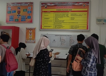 Masa Pendaftaran CPNS, Pembuatan SKCK di Polresta Membludak 150 Persen