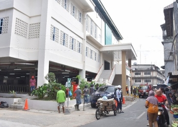 Pastikan Kebersihan Pasar Encik Puan Perak, Persiapan Menyambut RI 2