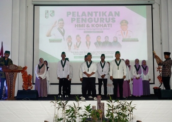 Dilantik Menjadi Ketua, Bagus Wahyuda: HMI Menjadi Kekuatan Baru Dorong Perubahan