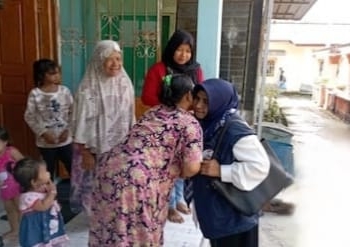 Dukungan Makin Bertambah, Rahma-Rizha Menyapa Masyarakat secara Door to Door