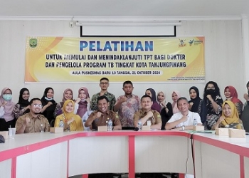 Entaskan Tuberkulosis, Dinkes Tanjungpinang Dorong Warga Ikuti Terapi Pencegahan TB