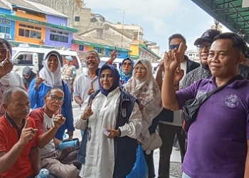 Sejumlah Warga Sebut Meskipun dapat Beras, Pilihannya Tetap ke Rahma-Rizha