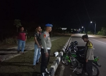 Tingkatkan Atensi Balap Liar, Polresta Tanjungpinang Gelar Patroli KRYD