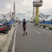Jembatan Dompak Jadi Spot Olahraga Favorit Masyarakat Tanjungpinang