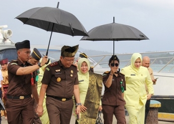 Kunjungan Kerja ke Kejari Lingga, Ini Instruksi Kajati Kepri
