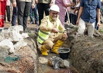 Bupati Karimun Aunur Rafiq Bangun Rumah Susun RSUD Tanjung Batu Kundur