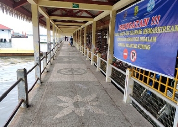 Kebijakan Parkir di Pelantar Kuning Berjalan Baik, Dermaga Semakin Rapi dan Luas