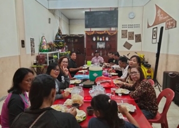 Sukses Gelar Natal Sulut di Tanjungpinang, Panitia Adakan Rapat Pembubaran dan Laporan
