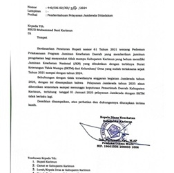 Pemkab Karimun Hentikan Layanan Jamkesda Tahun 2025