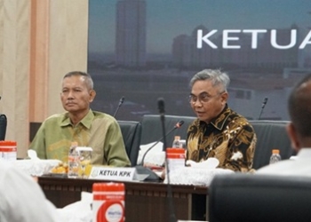 Perkuat Sinergi Pemberantasan Korupsi, KPK Audiensi dengan Polri dan Kejagung