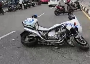 Anggota Polresta Tanjungpinang Alami Kecelakaan Tunggal, Begini Kronologinya