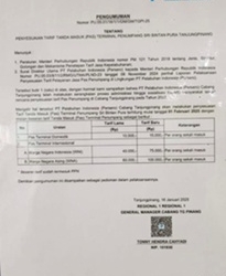 Kenaikan Pas Pelabuhan SBP Dinilai Tabrak Aturan, Analisis Biaya Tarifnya Tidak Wajar
