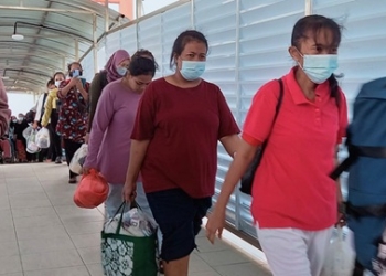 Malaysia Deportasi 150 PMI melalui Pelabuhan SBP Tanjungpinang