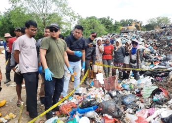 Penemuan Mayat Bayi di Tumpukan Sampah TPA Ganet