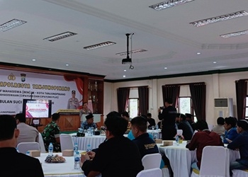 Bangun Silaturahmi, Polresta Tanjungpinang Dialog dengan Mahasiswa