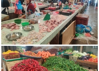 Menjelang Hari Raya, Harga Bahan Pokok di Tanjungpinang Stabil