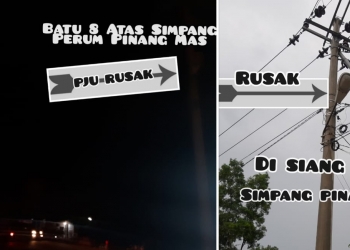 TANJUNGPINANG: Ratusan Lampu Jalan Raya Rusak, Tidak Ada Reaksi Cepat Pemko Untuk Solusi