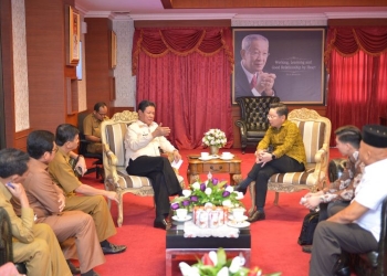 Isdianto & Mark Bahas Peningkatan Kerjasama