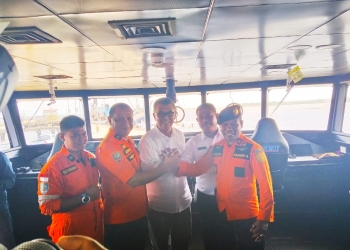 Penyerahan Armada Buana Nusantara 52 Ke Camat Subi & Memantau Persiapan Basarnas